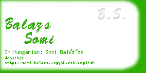 balazs somi business card